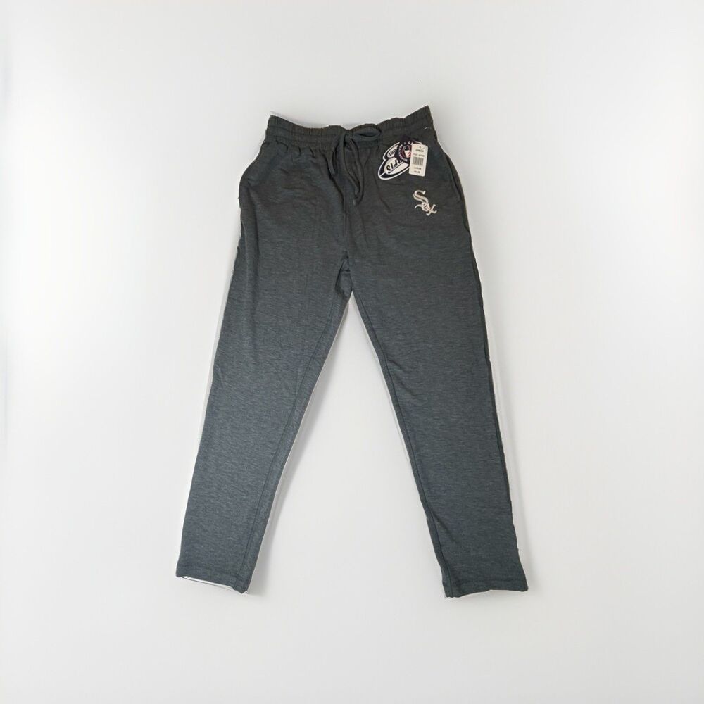 Concepts Sport Chicago White Sox Gray Fleece Jogger Sweatpants Men’s Large NWT
